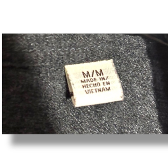 Weatherproof Vintage Cream and Orange Label Red/Black Classic Plaid Long Sleeve - Picture 9 of 16